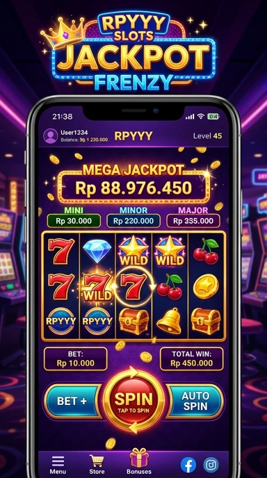Antarmuka pengguna rpyyy yang mudah dinavigasi dan menarik.